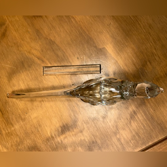 Heisey Glass Animal Ringneck Pheasant Figurine 11.5"-long 1942-1953 Vintage - Picture 7 of 10